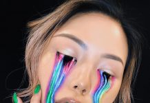 Maquillage surréaliste par Mimi Chua