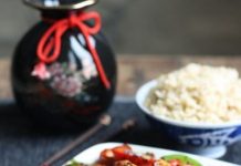 teriyaki kip met groenten