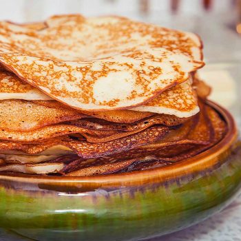 crêpes au jambon et au fromage