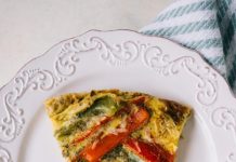 Frittata con verdure al forno