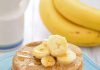 oatmeal pancake with banana