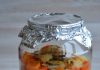 Oven baked fish in a jar