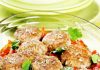 minced chicken and pork cutlets