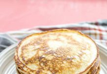 crêpes de levure maigres