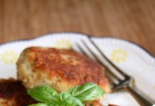 Fish cakes with potatoes