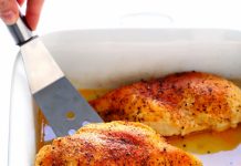 chicken fillet in honey and citrus marinade